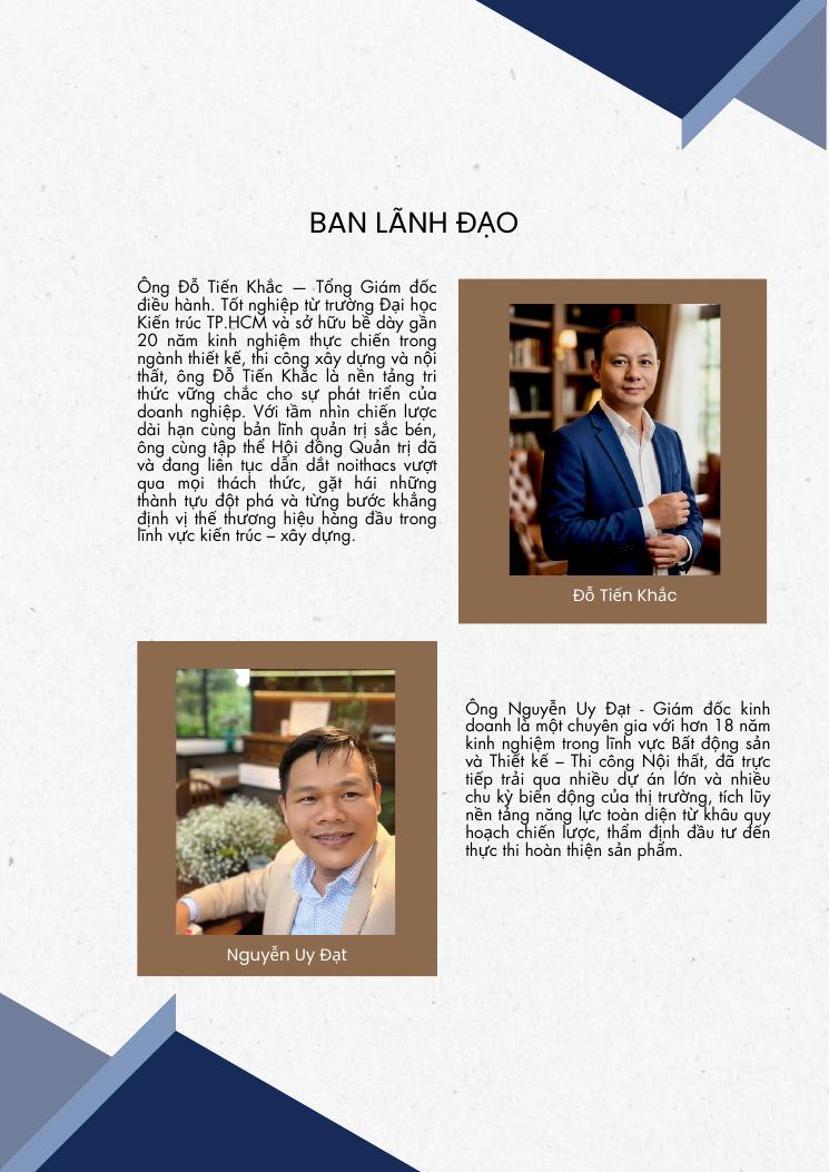 Ban lãnh đạo Nội Thất CS